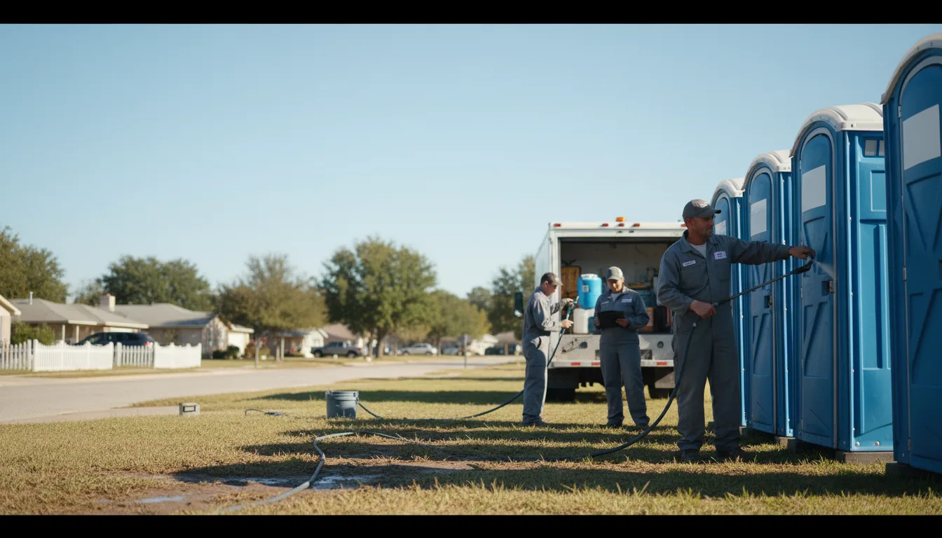 Long-Term Portable Toilet Rental in Peak, SC near me